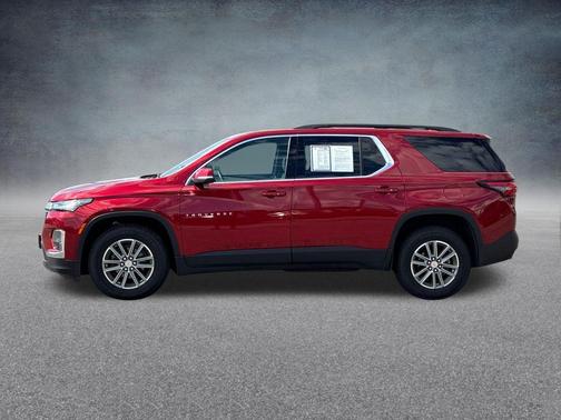 Radiant Red 2023 Chevrolet Traverse LT Leather