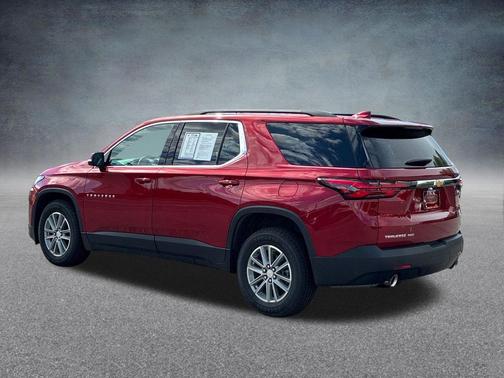 Radiant Red 2023 Chevrolet Traverse LT Leather