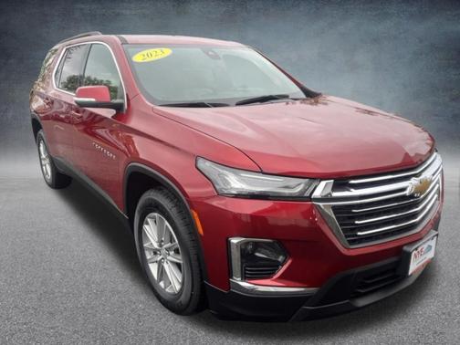 Radiant Red 2023 Chevrolet Traverse LT Leather