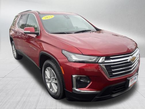 Radiant Red 2023 Chevrolet Traverse LT Leather