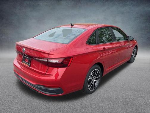 Red 2026 Volkswagen Jetta 1.5T Sport