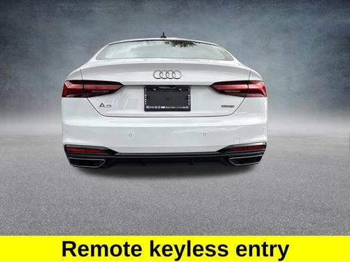 Arkona White 2025 Audi A5 Sportback 45 S line quattro Premium