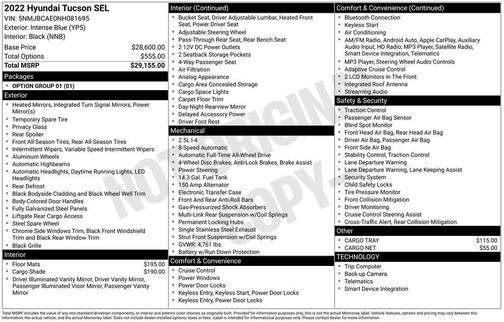 2022 Hyundai TUCSON SEL