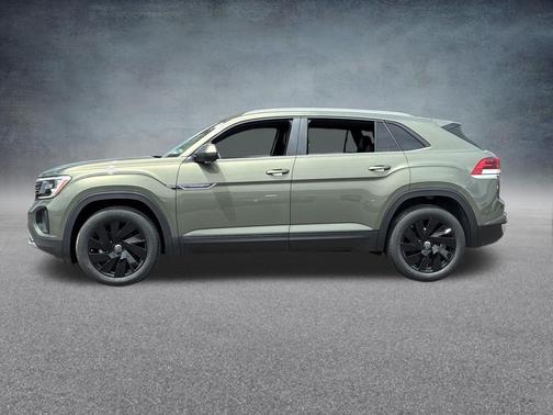 Avocado Green Pearl 2026 Volkswagen Atlas Cross Sport 2.0T SE W/TECHNOLOGY