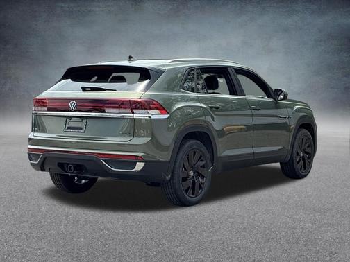 Avocado Green Pearl 2026 Volkswagen Atlas Cross Sport 2.0T SE W/TECHNOLOGY