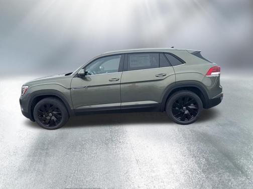 Avocado Green Pearl 2026 Volkswagen Atlas Cross Sport 2.0T SE W/TECHNOLOGY