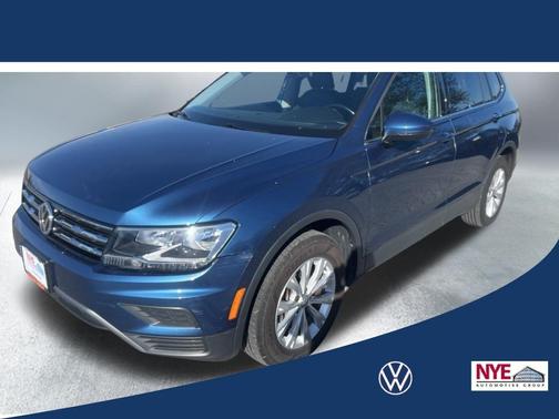 Silk Blue Metallic 2019 Volkswagen Tiguan 2.0T SE