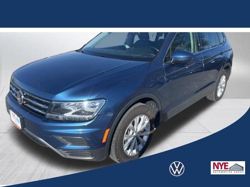 Silk Blue Metallic 2019 Volkswagen Tiguan 2.0T SE
