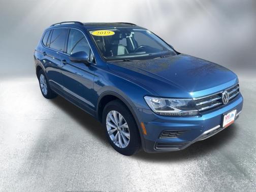 Silk Blue Metallic 2019 Volkswagen Tiguan 2.0T SE