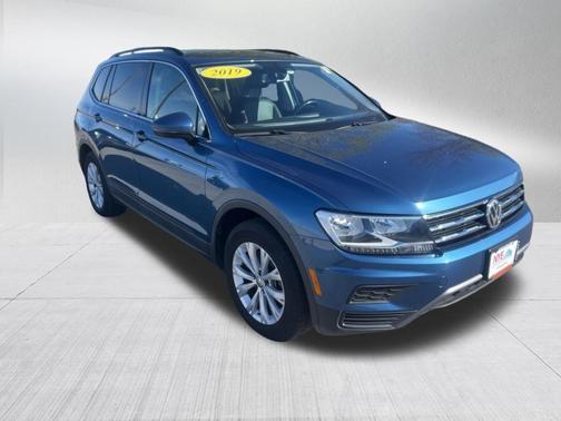 Silk Blue Metallic 2019 Volkswagen Tiguan 2.0T SE