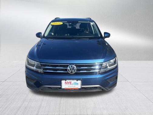 Silk Blue Metallic 2019 Volkswagen Tiguan 2.0T SE