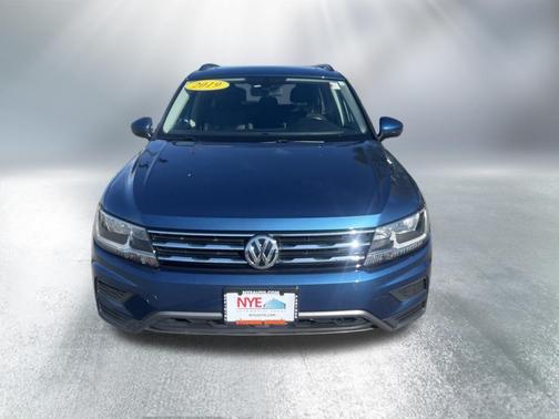 Silk Blue Metallic 2019 Volkswagen Tiguan 2.0T SE