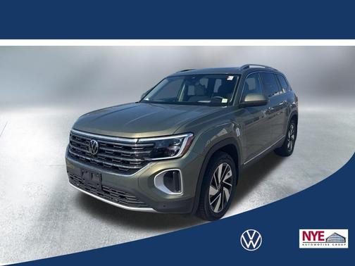 Avocado Green Pearl 2026 Volkswagen Atlas 2.0T SEL