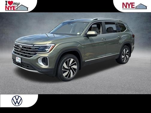 Avocado Green Pearl 2026 Volkswagen Atlas 2.0T SEL