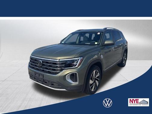 Avocado Green Pearl 2026 Volkswagen Atlas 2.0T SEL