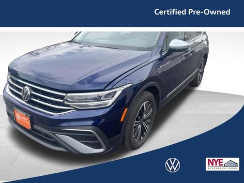 Atlantic Blue 2024 Volkswagen Tiguan 2.0T Wolfsburg Edition
