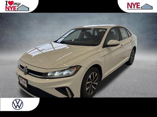Pure White 2026 Volkswagen Jetta 1.5T S