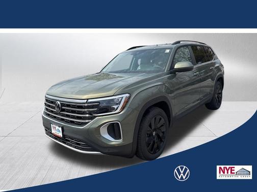 Green Pearl 2026 Volkswagen Atlas 2.0T SE W/TECHNOLOGY