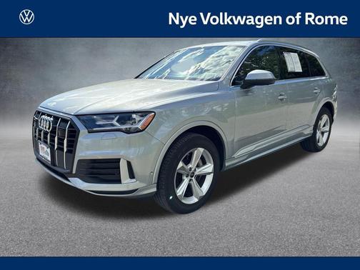 Satellite Silver Metallic 2023 Audi Q7 45 Premium