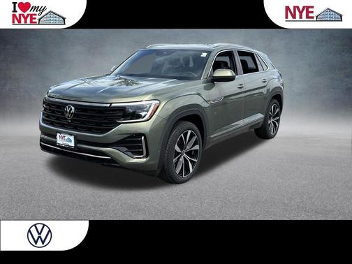 Avocado Green Pearl 2026 Volkswagen Atlas Cross Sport 2.0T SEL Premium R-Line