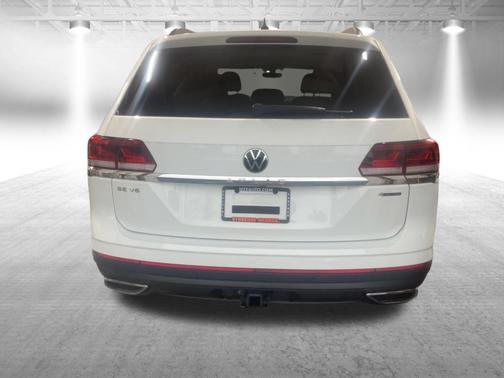 Pure White 2023 Volkswagen Atlas 3.6L SE w/Technology