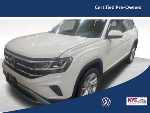 Pure White 2023 Volkswagen Atlas 3.6L SE w/Technology