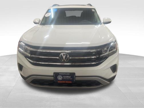 Pure White 2023 Volkswagen Atlas 3.6L SE w/Technology