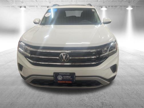 Pure White 2023 Volkswagen Atlas 3.6L SE w/Technology