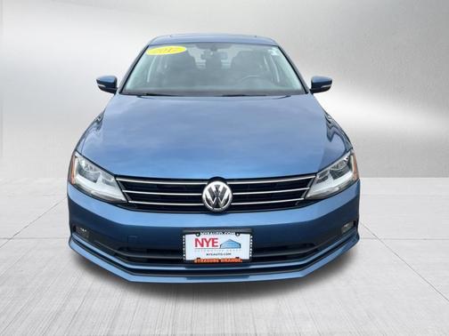 Silk Blue Metallic 2017 Volkswagen Jetta 1.8T SEL