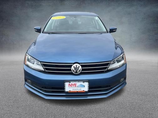 Silk Blue Metallic 2017 Volkswagen Jetta 1.8T SEL