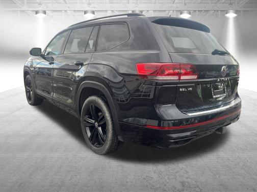 Deep Black Pearl Effect 2023 Volkswagen Atlas 3.6 V6 SEL R-Line Black