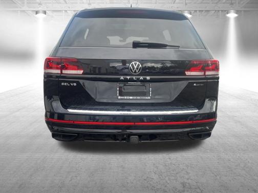 Deep Black Pearl Effect 2023 Volkswagen Atlas 3.6 V6 SEL R-Line Black
