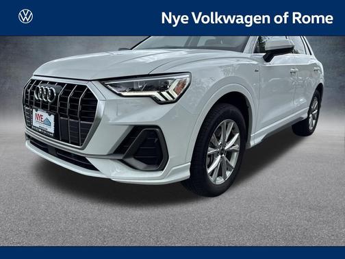 Arkona White 2025 Audi Q3 45 S line Premium