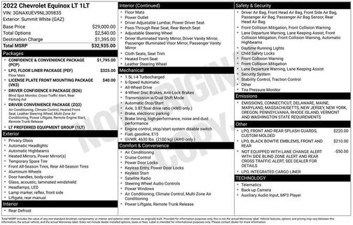 2022 Chevrolet Equinox 1LT