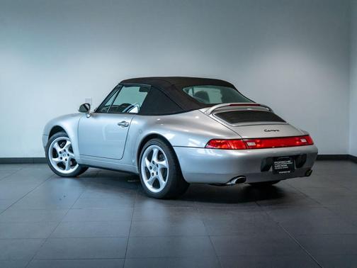 Arctic Silver Metallic 1997 Porsche 911 Carrera