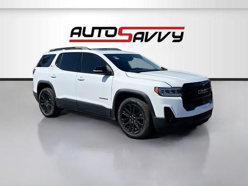 Summit White 2022 GMC Acadia FWD SLT