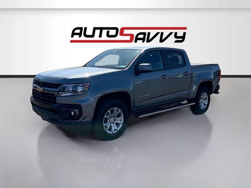 Satin Steel Metallic 2022 Chevrolet Colorado LT