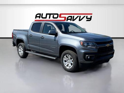 Satin Steel Metallic 2022 Chevrolet Colorado LT