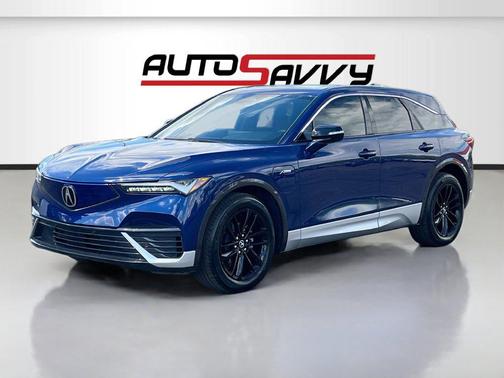 Blue 2024 Acura ZDX A-SPEC