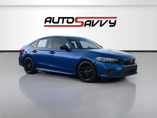 Light Blue 2023 Honda Civic Sport
