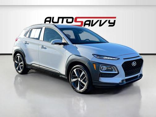 Chalk White 2021 Hyundai KONA Limited