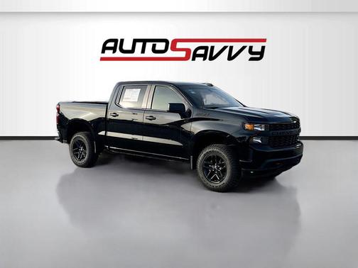 Black 2021 Chevrolet Silverado 1500 Custom Trail Boss