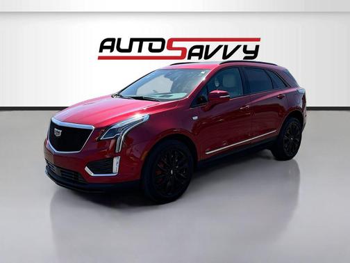 Infrared Tintcoat 2022 Cadillac XT5 Sport