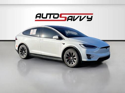 Pearl White Multi-Coat 2020 Tesla Model X Performance Dual Motor All-Wheel Drive