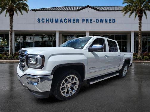 White Frost Tri-Coat 2016 GMC Sierra 1500 SLT