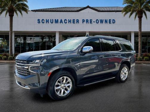 Shadow Gray Metallic 2021 Chevrolet Tahoe Premier