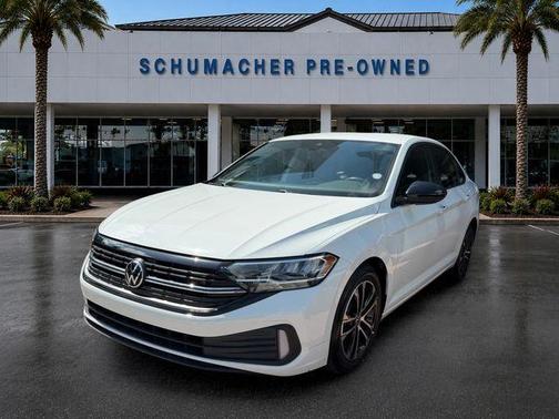 Pure White 2023 Volkswagen Jetta 1.5T Sport