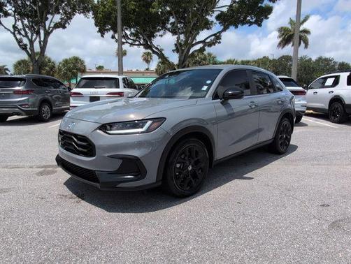Gray 2024 Honda HR-V Sport
