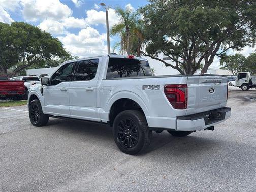 White Metallic 2025 Ford F-150 Platinum
