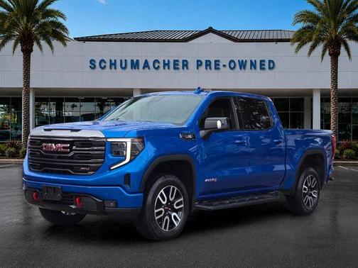Dynamic Blue Metallic 2023 GMC Sierra 1500 AT4